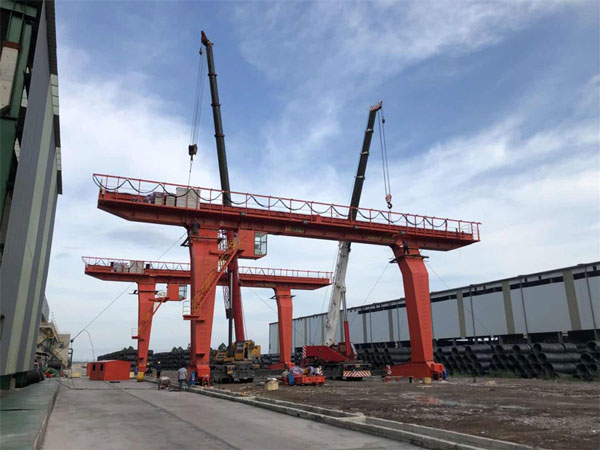 double beam/girder gantry crane