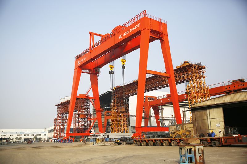 double beam/girder gantry crane