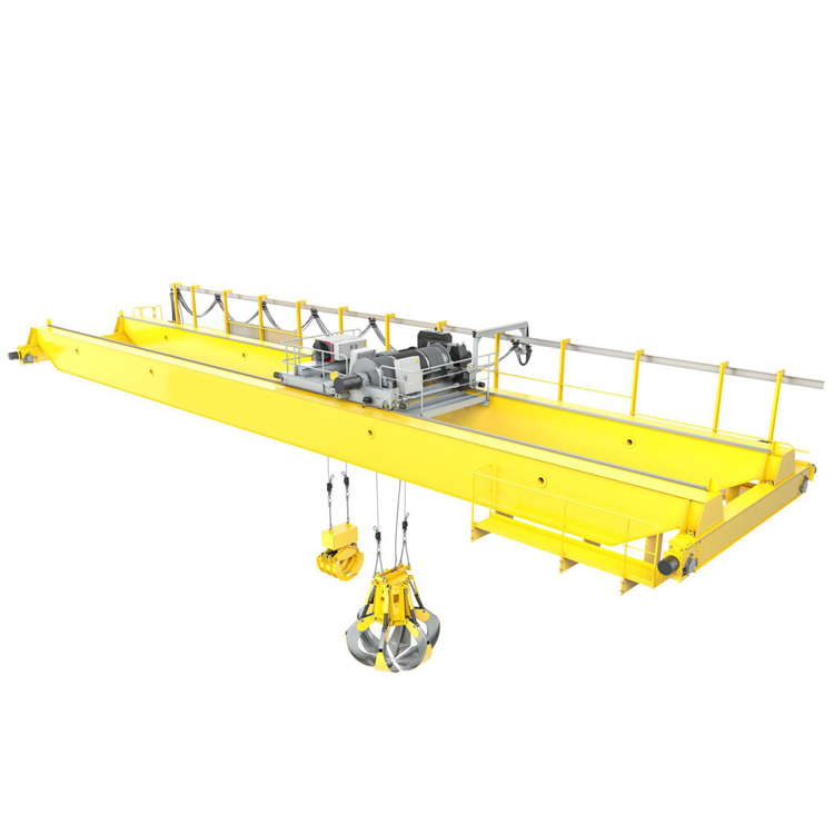 Double Girder Electric Hoist Bridge Crane 25ton Overhead Crane with 12 Months Warranty