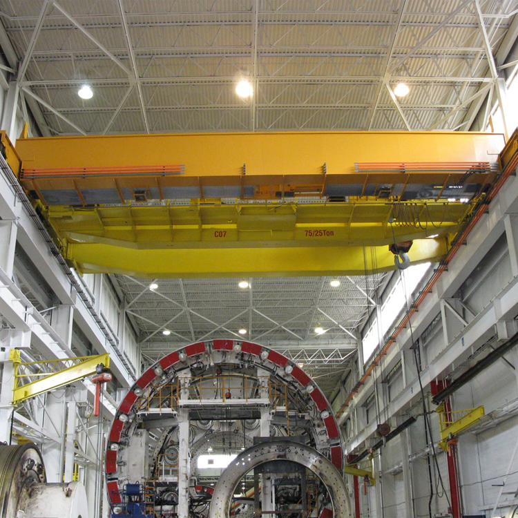 Double Girder Electric Hoist Bridge Crane 25ton Overhead Crane with 12 Months Warranty