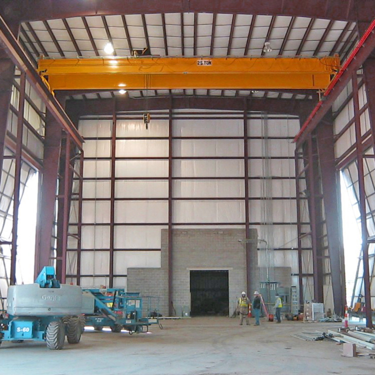 Double Girder Electric Hoist Bridge Crane 25ton Overhead Crane with 12 Months Warranty