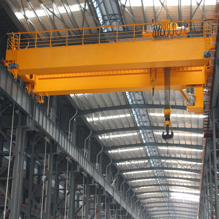 Double Girder Electric Hoist Bridge Crane 25ton Overhead Crane with 12 Months Warranty