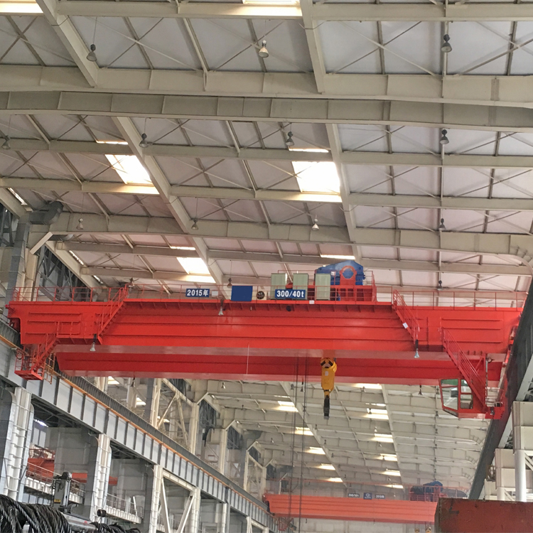 Double Girder Electric Hoist Bridge Crane 25ton Overhead Crane with 12 Months Warranty