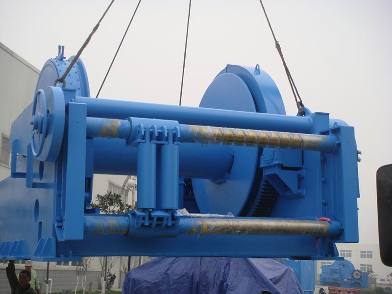 CCS ABS Lr BV Gl Nk Dnv Kr Rina Towing Shipyard Marine Hydraulic Anchor Winch