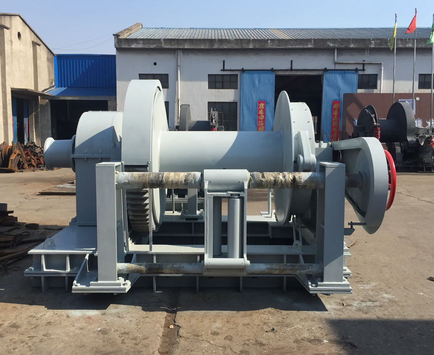 450kn Electric Mooring Anchor Winch 30kn Electric Capstan Mooring Winch for Marine