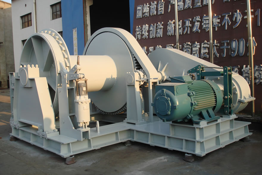 450kn Electric Mooring Anchor Winch 30kn Electric Capstan Mooring Winch for Marine