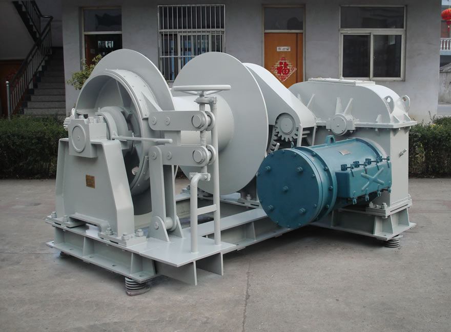 450kn Electric Mooring Anchor Winch 30kn Electric Capstan Mooring Winch for Marine