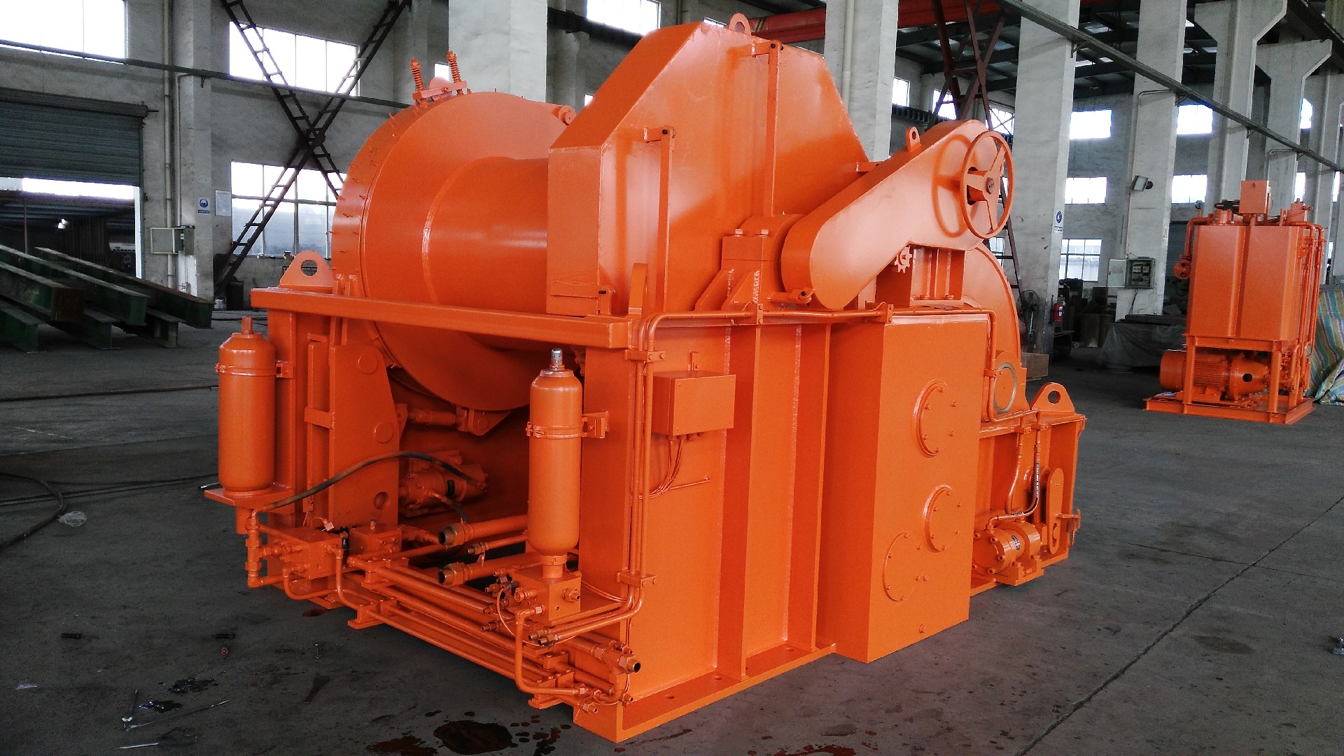 10-50 Ton Double Drum Marine Positioning and Industrial Hydraulic Towing Winch with Competitive Price